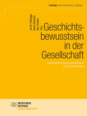 cover image of Geschichtsbewusstsein in der Gesellschaft
